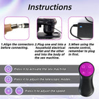 Fully Automatic Retractable Remote Control Dildo Machine - Tarisss Sex Toy Store