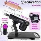 Fully Automatic Retractable Remote Control Dildo Machine - Tarisss Sex Toy Store
