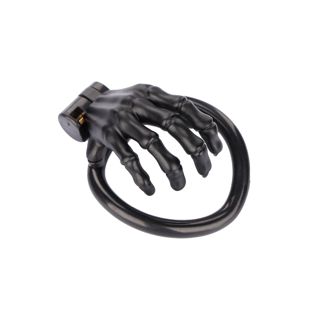 Skeleton Hand Chastity Cage – Lightweight Resin Male Chastity Device