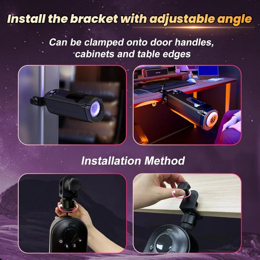 Galaxy-X Smart Silicone Penis Massage Thrusting Blowjob Cup -Insert Vibration Male Sex Toys