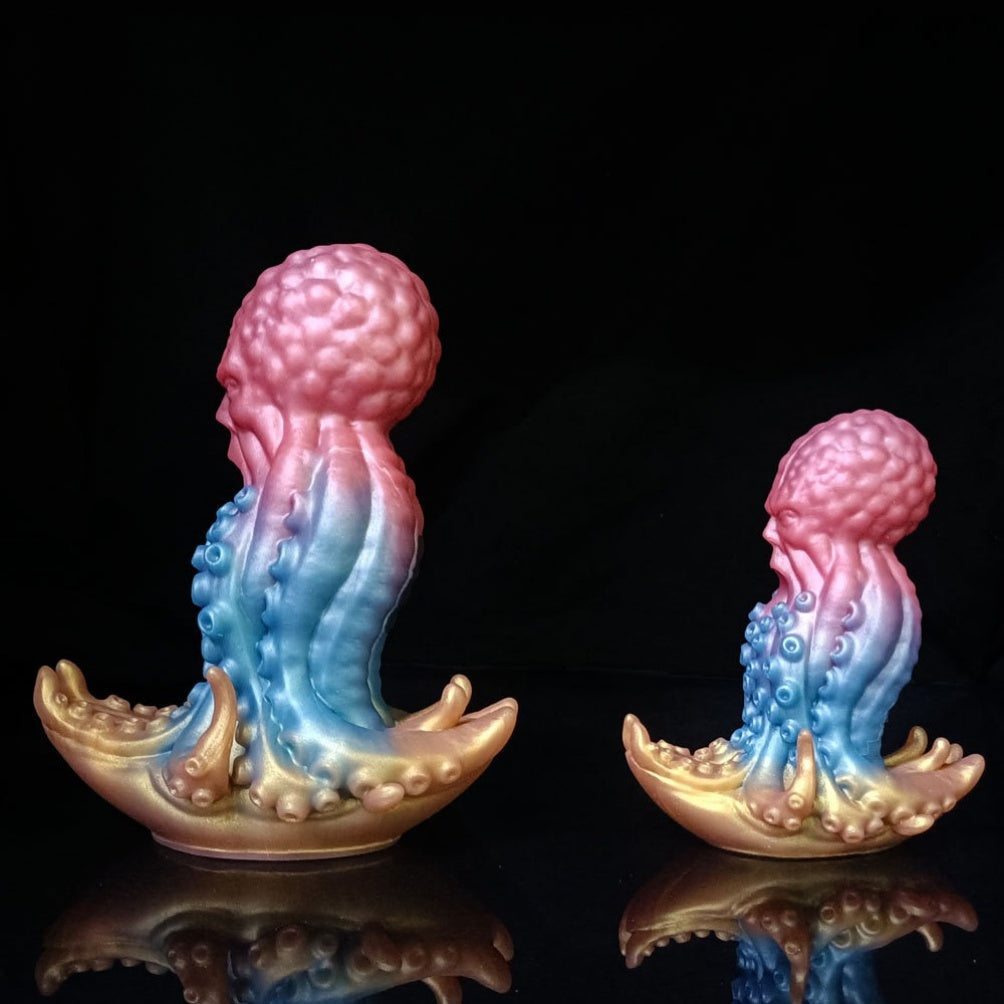 Realistic Octopus Fantasy Silicone Anal Dildo – Stimulating Anus & Vagina Orgasmic Massage Sex Toys for Women