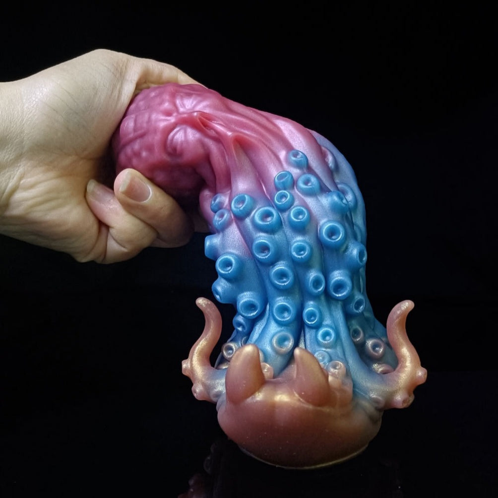 Realistic Octopus Fantasy Silicone Anal Dildo – Stimulating Anus & Vagina Orgasmic Massage Sex Toys for Women