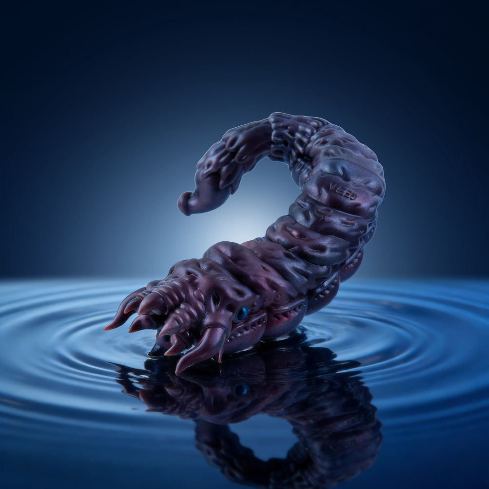 Deep Cave Worm Single-Channel Fantasy Sex Doll - Alien Creature Pocket Pussy for Otherworldly Pleasure
