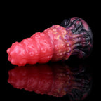 Tentacle Butt Plug Dildo – Blood-Iridescent Platinum Silicone Anal Fantasy Toy | Domlust
