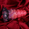 Tentacle Butt Plug Dildo – Blood-Iridescent Platinum Silicone Anal Fantasy Toy | Domlust