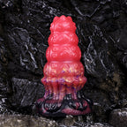 Tentacle Butt Plug Dildo – Blood-Iridescent Platinum Silicone Anal Fantasy Toy | Domlust