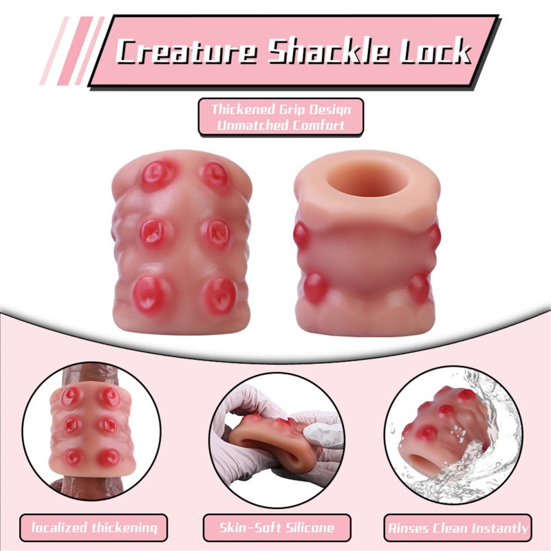 Fantasy Cock Ring Sheath - Octopus Tentacles Pegging Stimulator Ejaculation Control