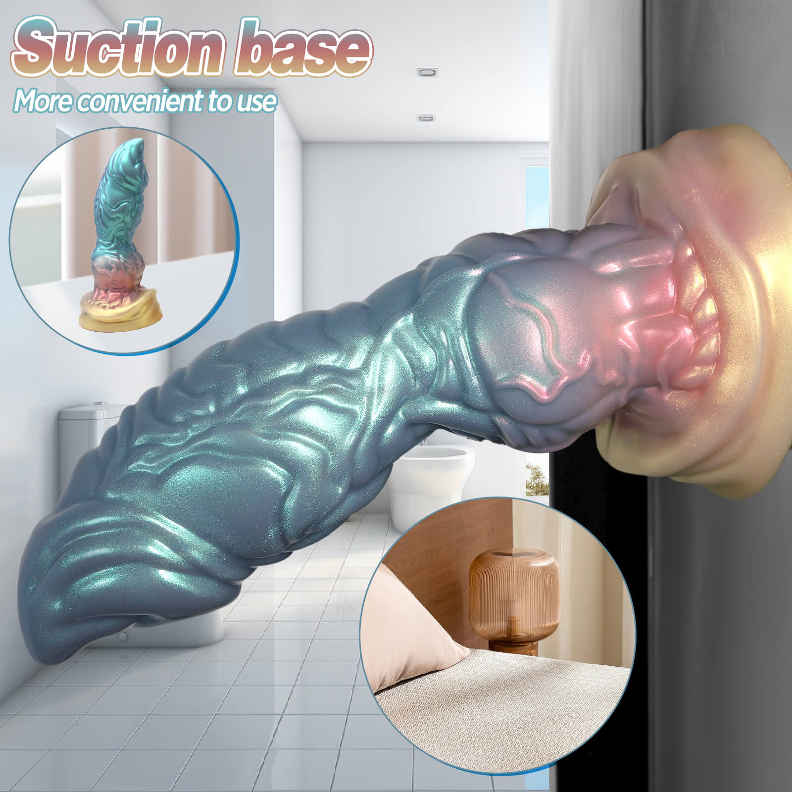 Galactic 12 Inch Fantasy Knot Dildo - Tarisss Sex Toy Store