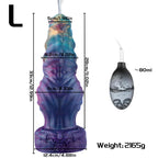 Galaxy 3D Sculpted Silicone Massager – Ergonomic Design - Tarisss Sex Toy Store