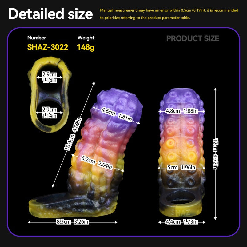 Heavy Silicone Penis Sleeve – Fused with Bugcore Fantasy & Brutal Expansion