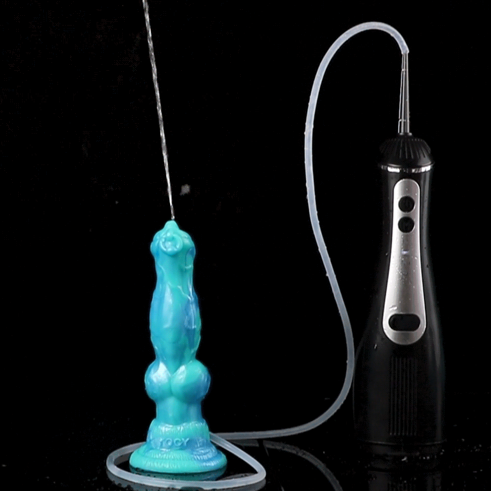 Fantasy Squirting Dog Knotting Dildo – Creature Cock with Ejaculating Function Sex Toys for Women