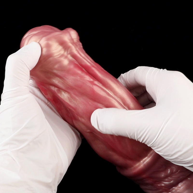 Muscle Horse Dildo with Knot | Dual-Layer Platinum Silicone | Domlust