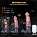 Muscle Horse Dildo with Knot | Dual-Layer Platinum Silicone | Domlust