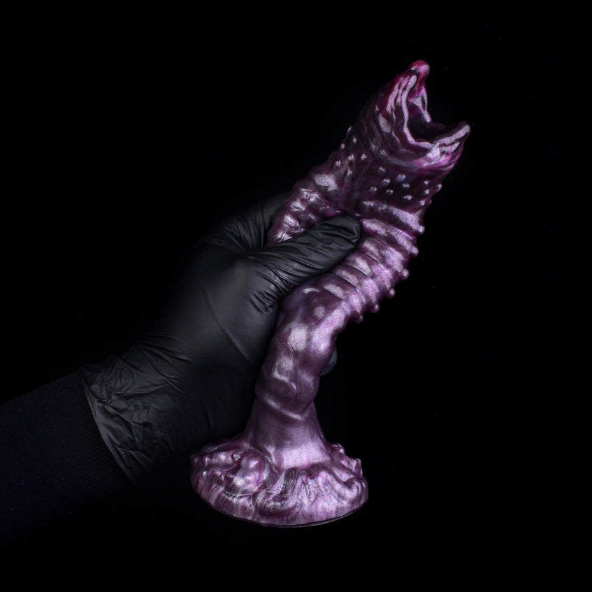 Ovipositor Dildo Purple – Fantasy Egg-Laying Creature Silicone Monster Sex Toy | Domlust