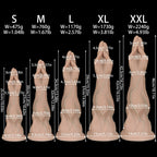 Giant Realistic Monster Phallus - Multi - Size Veined Silicone Pleasure Toy - Tarisss Sex Toy Store