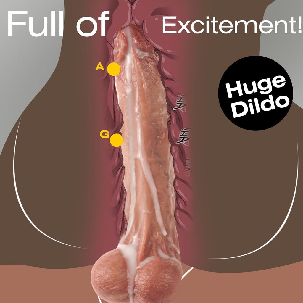 Giant Silicone Overlord Dildo - Tarisss Sex Toy Store
