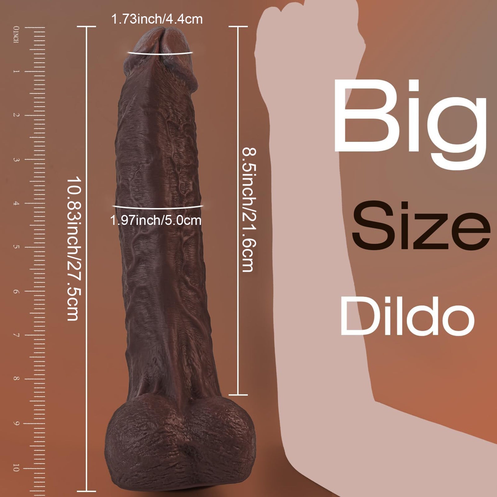 Giant Silicone Overlord Dildo - Tarisss Sex Toy Store