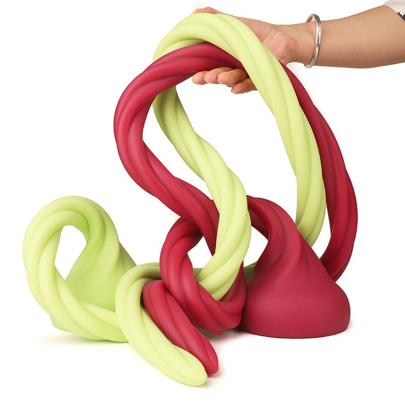 Giant Vine Tentacle Butt Plug Flexible Silicone Anal Bead Long Intertwined Dilator - Tarisss Sex Toy Store