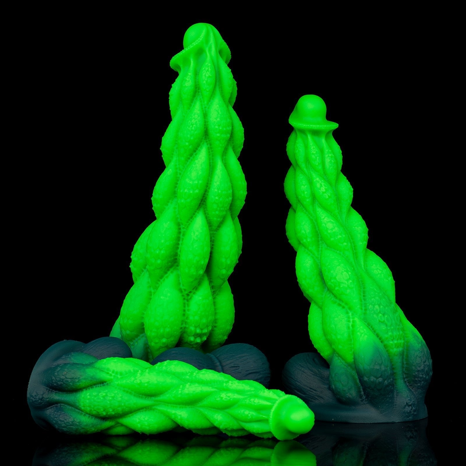 Glow - in - the - Dark Silicone Dildo - Tarisss Sex Toy Store