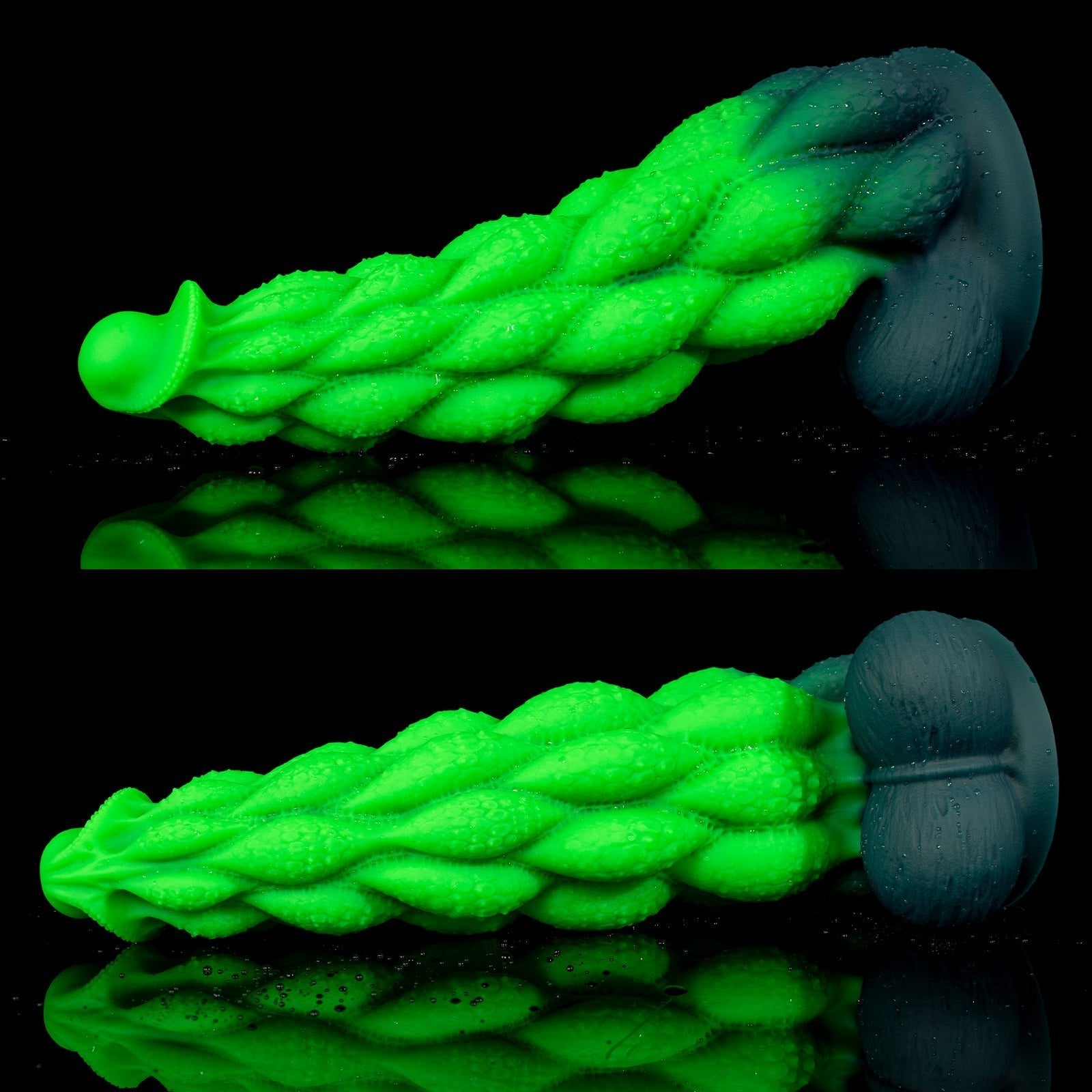 Glow - in - the - Dark Silicone Dildo - Tarisss Sex Toy Store