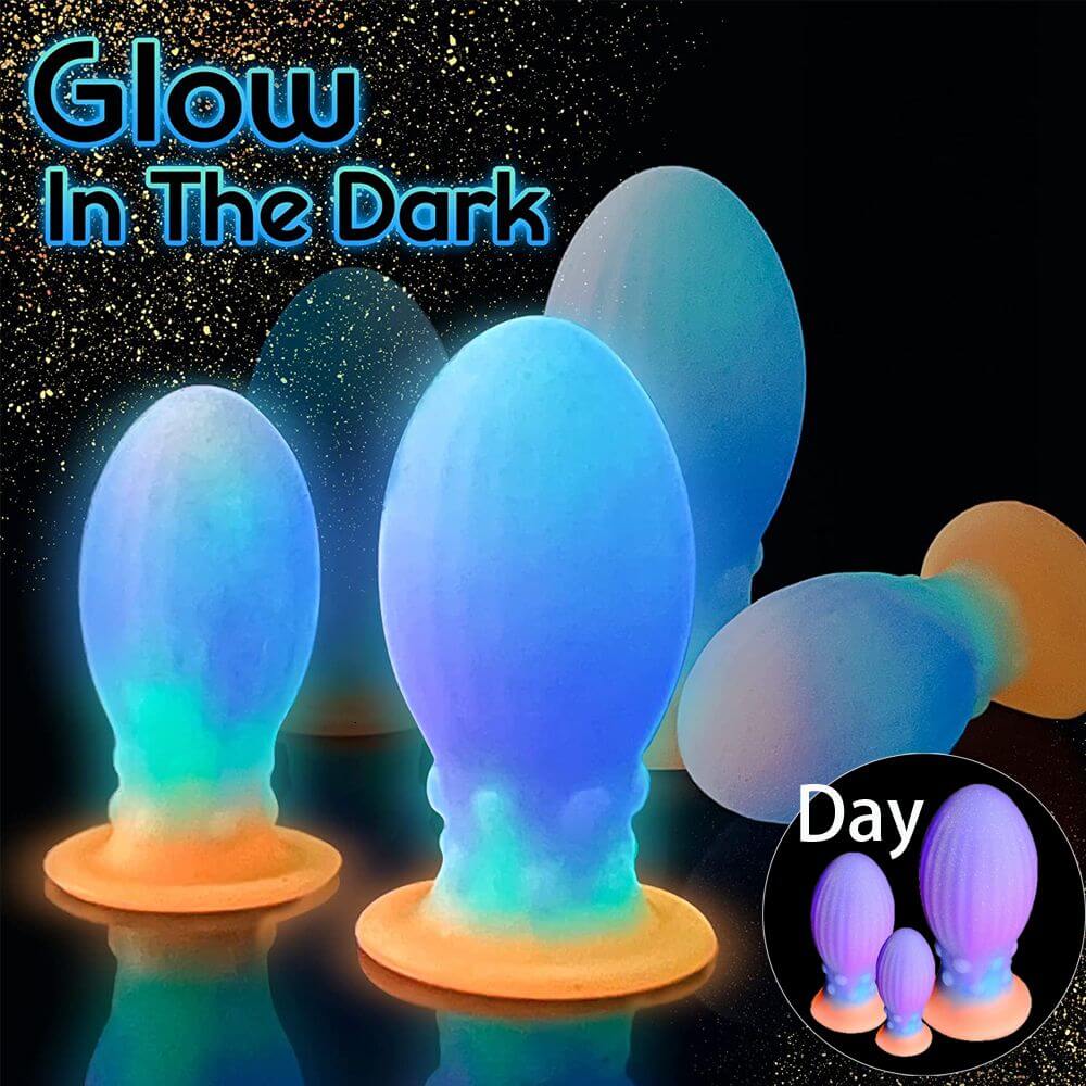 GlowPlug – Silicone Glow-in-the-Dark Anal Plug