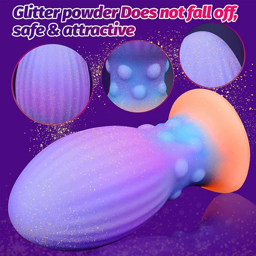 GlowPlug – Silicone Glow-in-the-Dark Anal Plug