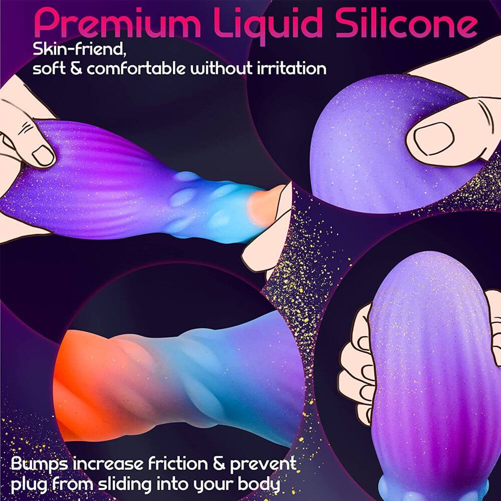 GlowPlug – Silicone Glow-in-the-Dark Anal Plug