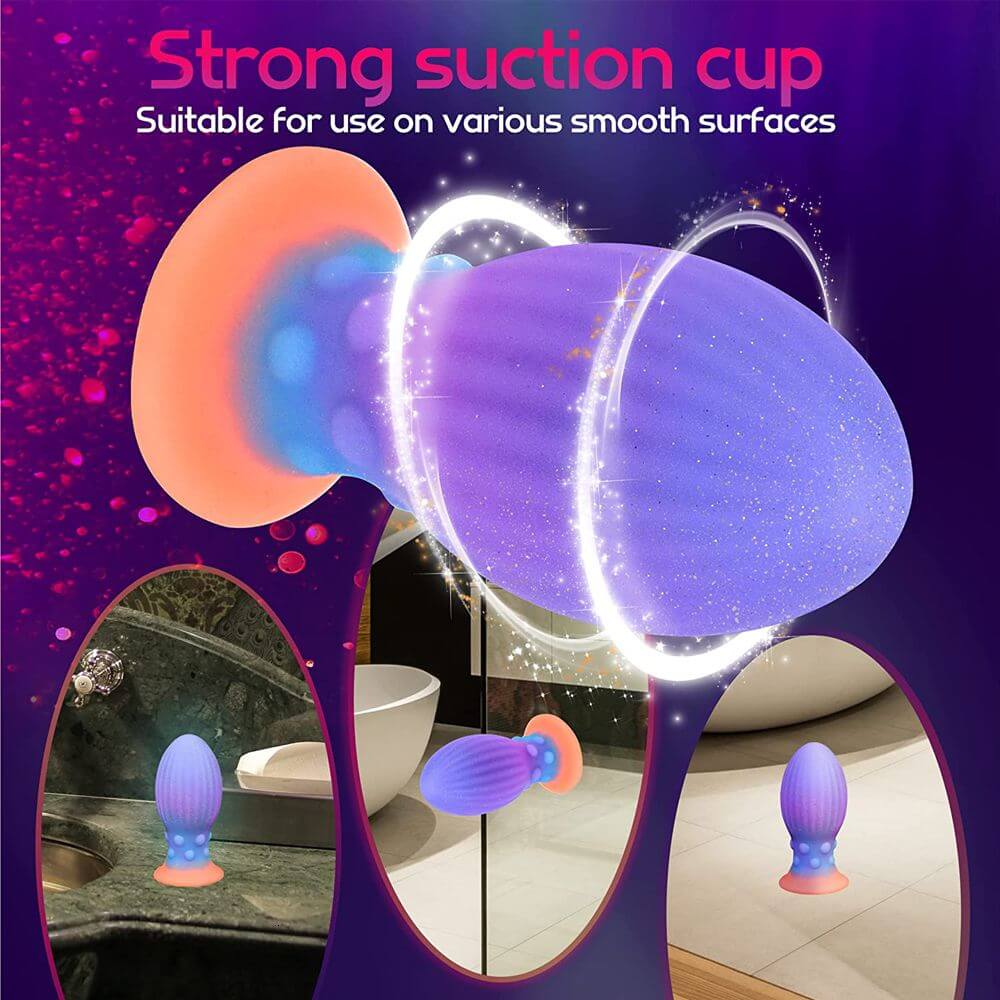 GlowPlug – Silicone Glow-in-the-Dark Anal Plug