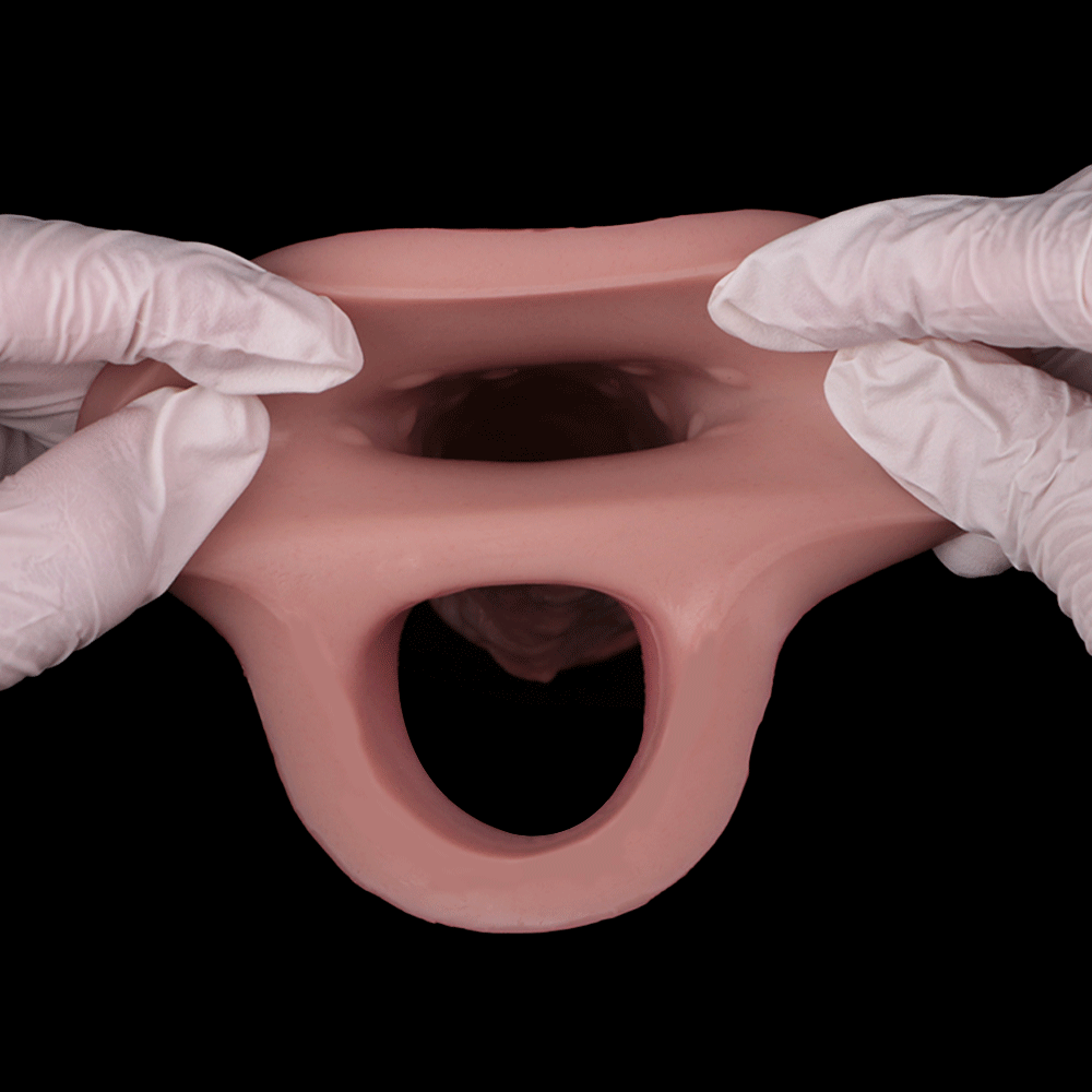 Realistic Full-Coverage 5.5 Inch Cock Sleeve – Silicone Solution for Erectile Dysfunction