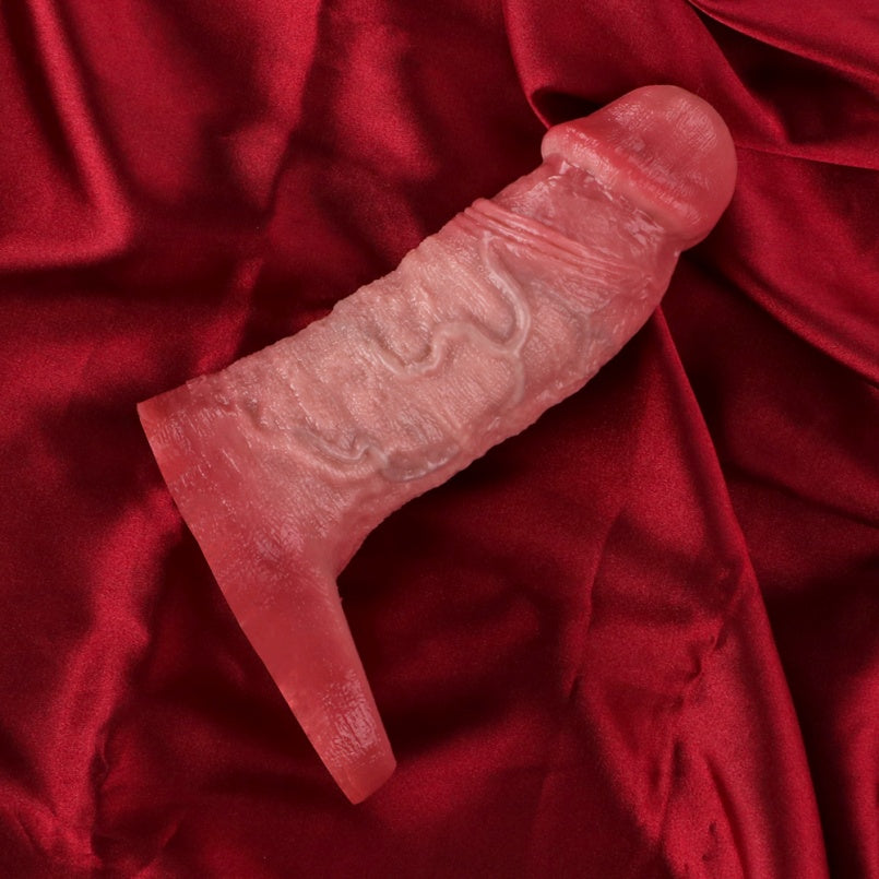 Realistic Full-Coverage 5.5 Inch Cock Sleeve – Silicone Solution for Erectile Dysfunction
