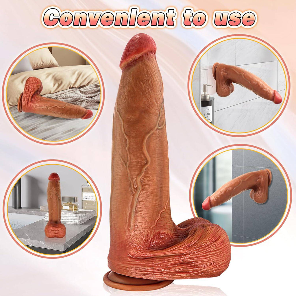 Gold Digger 12 Inch Extra Long Thick Realistic Dildo - Tarisss Sex Toy Store