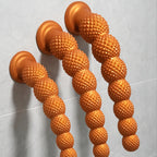 Gold Spiked Bead Anal Plug Extra Thick Textured Butt Plug Dildo - Tarisss Sex Toy Store