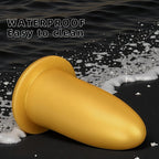 Gold Titan Anal Dildo Plug – 4 Sizes (S - XL) - Tarisss Sex Toy Store