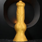 Gold Titan Huge Realistic Dildo – 14.76” / 37.5cm Giant Silicone with Suction Base - Tarisss Sex Toy Store