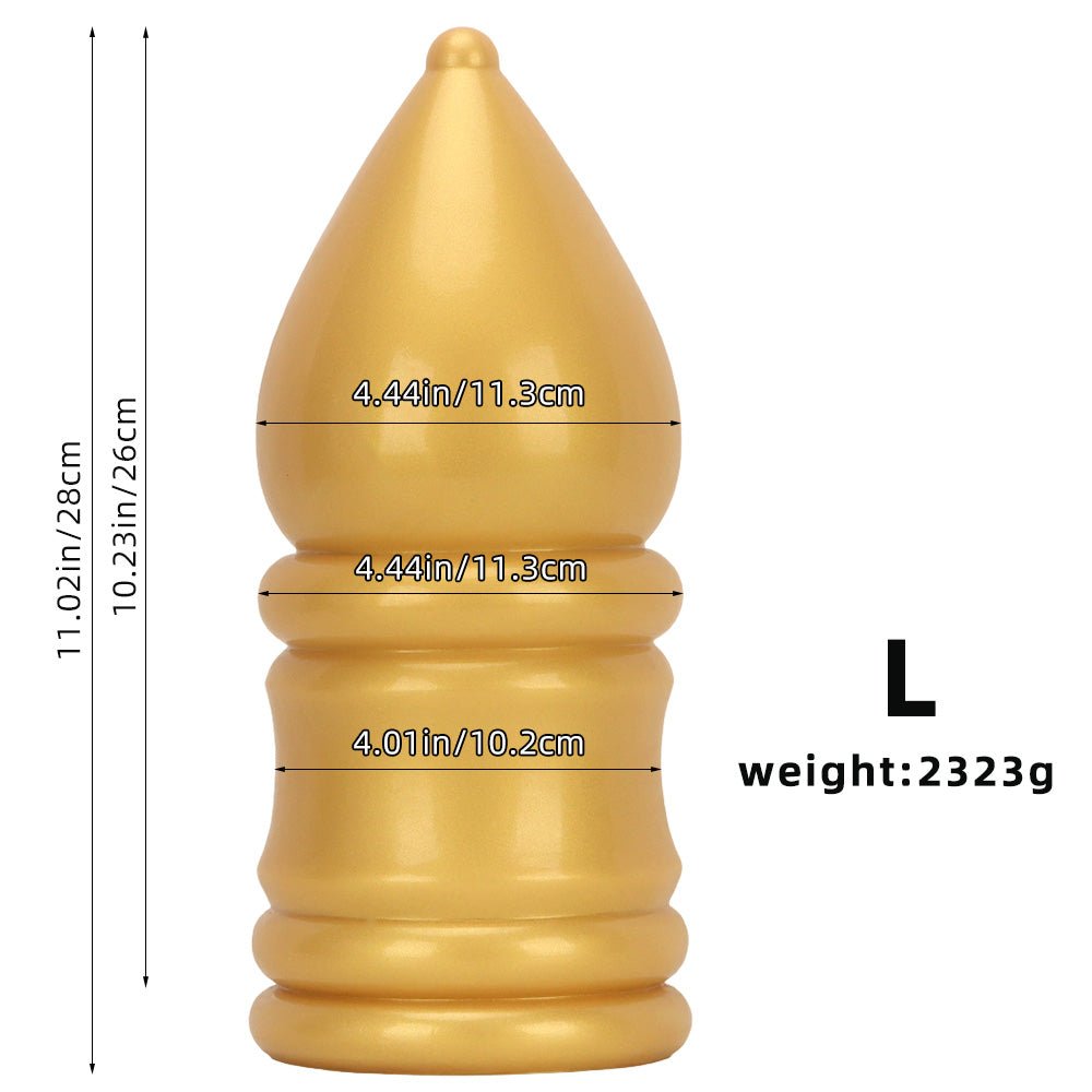 Golden Bullet Anal Plug - Premium Smooth Tapered Dilator Sex Toy - Tarisss Sex Toy Store
