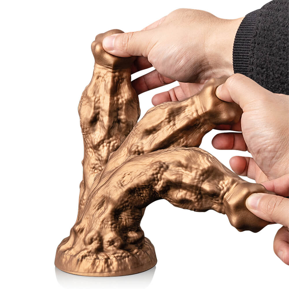 golden-cicada-fantasy-dildo-textured-dildo