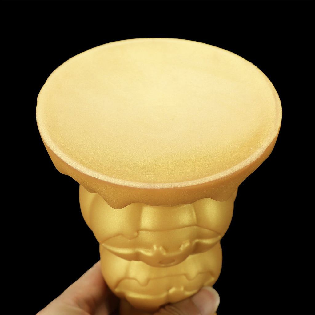 Golden Spiral Silicone Anal Plug（Get Ready for Your Halloween Party） - Tarisss Sex Toy Store