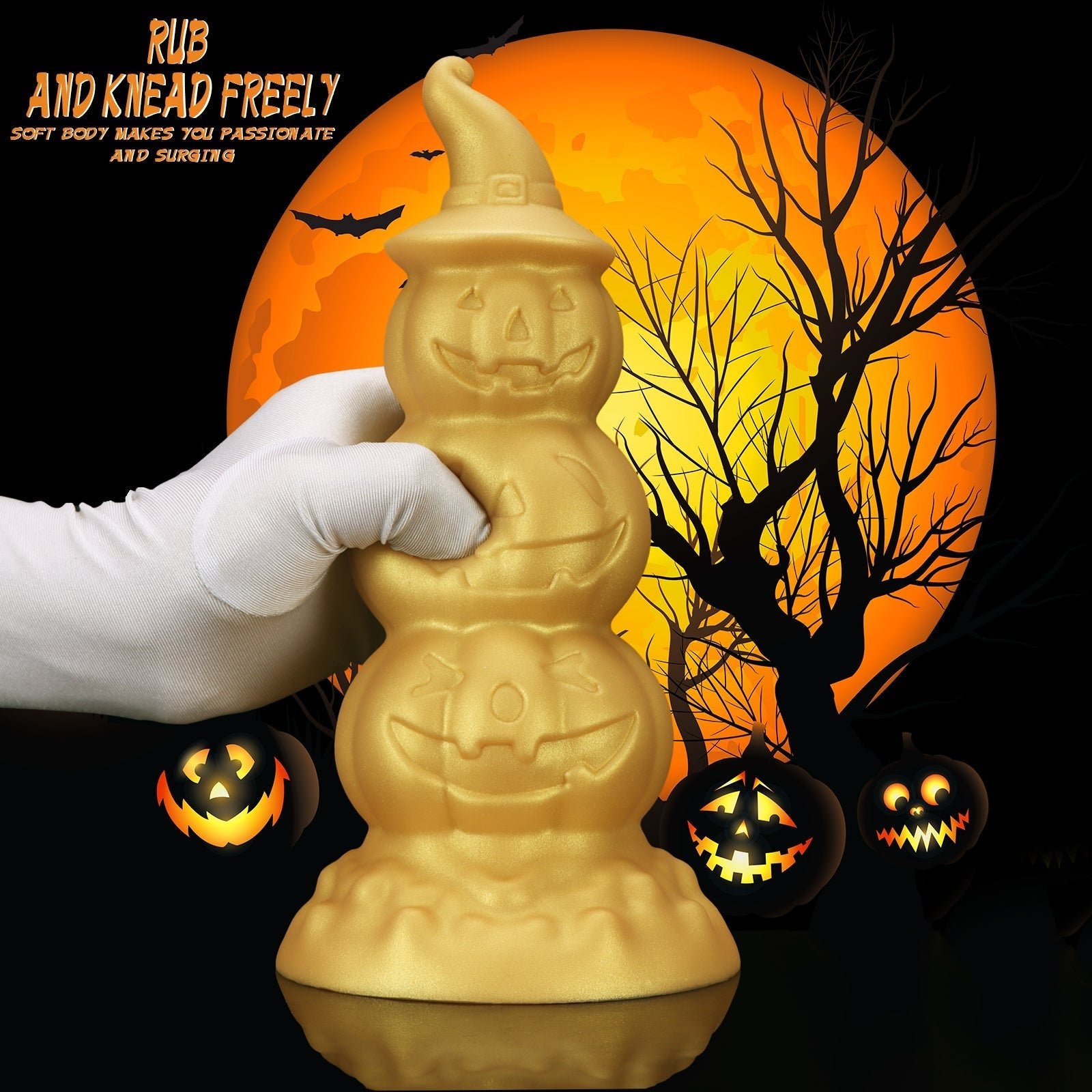 Golden Spiral Silicone Anal Plug（Get Ready for Your Halloween Party） - Tarisss Sex Toy Store