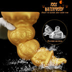 Golden Spiral Silicone Anal Plug（Get Ready for Your Halloween Party） - Tarisss Sex Toy Store