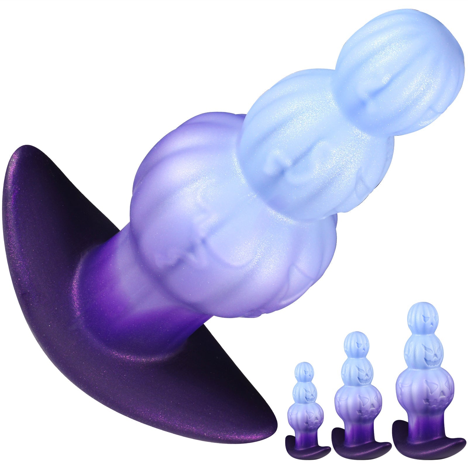 Gradient Silicone Prostate Massager Plug - Tarisss Sex Toy Store
