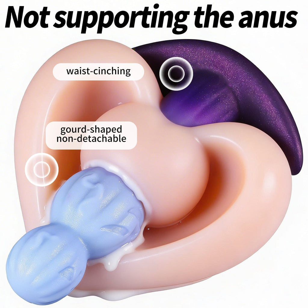 Gradient Silicone Prostate Massager Plug - Tarisss Sex Toy Store