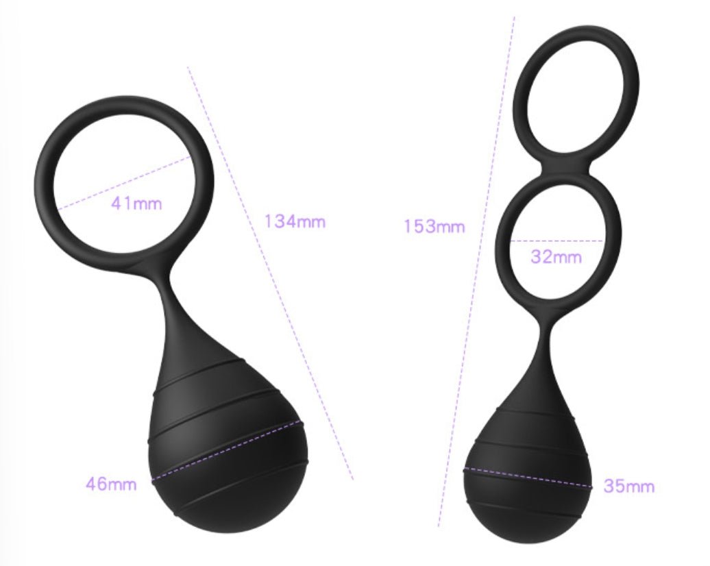 Gravity ball with a ring - Tarisss Sex Toy Store