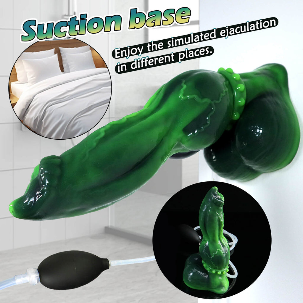 Gravynox 15 Inch Fantasy Monster Dragon Squirting Dildo - Tarisss Sex Toy Store