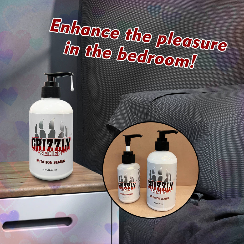 Grizzly Imitation Semen Water Based Lubricant - Tarisss Sex Toy Store