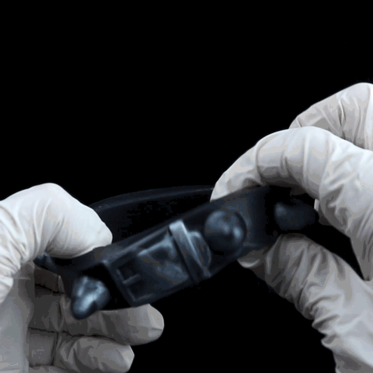 Wolf-Fang Cock Ring Set – Premium Platinum Silicone | 4 Sizes | Dark Series