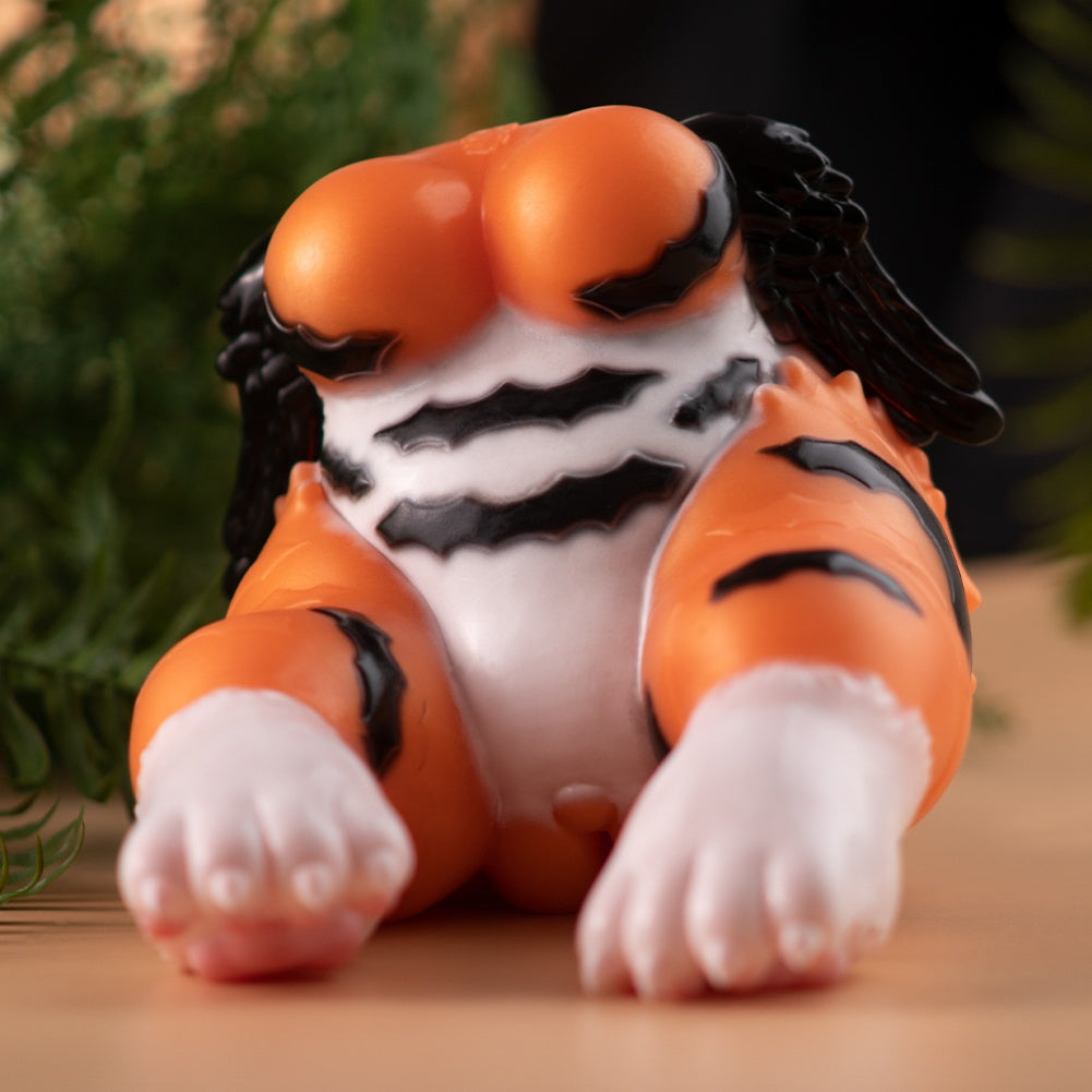 Fantasy Torso & Hip Silicone Sex Doll - King of Beasts Tiger Pocket Pussy Sex Toys for Men