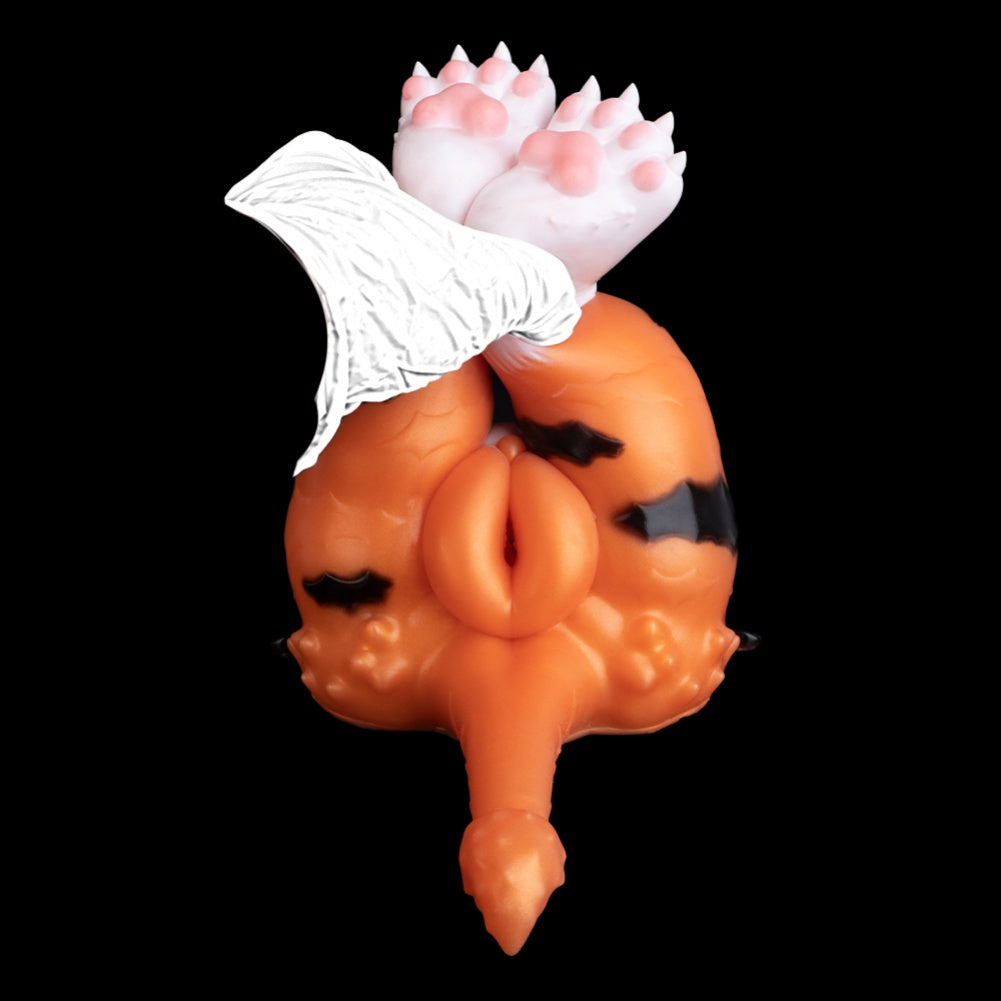 Fantasy Torso & Hip Silicone Sex Doll - King of Beasts Tiger Pocket Pussy Sex Toys for Men