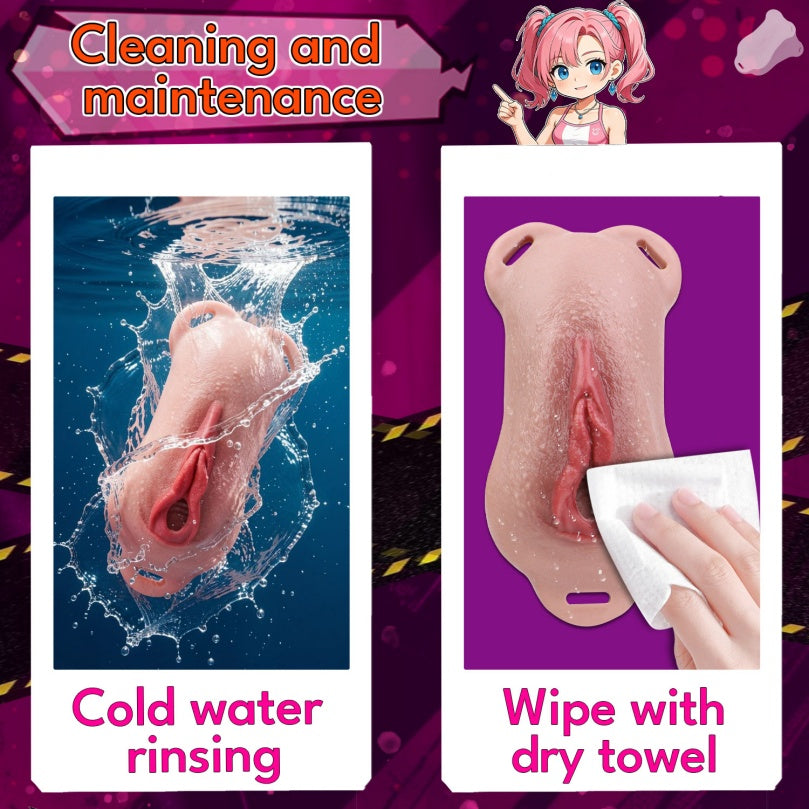 Silicone Fake Pussy Pants — Wearable Realistic Vagina Strap-On for Femboys & Crossdressers