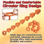 Halloween Pine Nut - Shaped Liquid Silicone Anal Beads - Tarisss Sex Toy Store