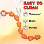 Halloween Pine Nut - Shaped Liquid Silicone Anal Beads - Tarisss Sex Toy Store